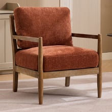 Valorin Rubberwood Accent Chair